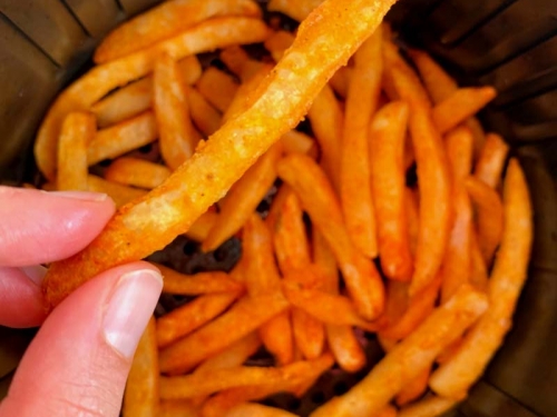 Detail Frozen Checkers Fries In Air Fryer Nomer 23