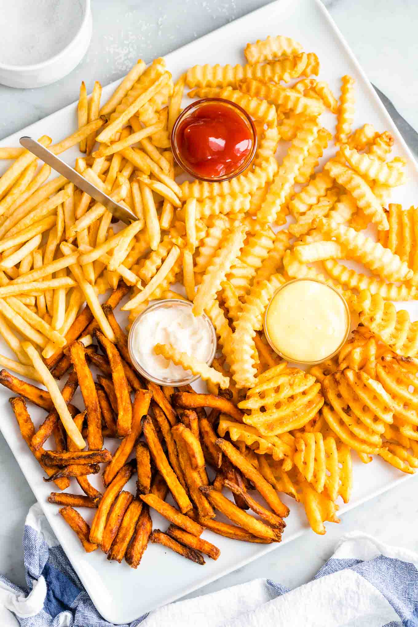 Detail Frozen Checkers Fries In Air Fryer Nomer 7