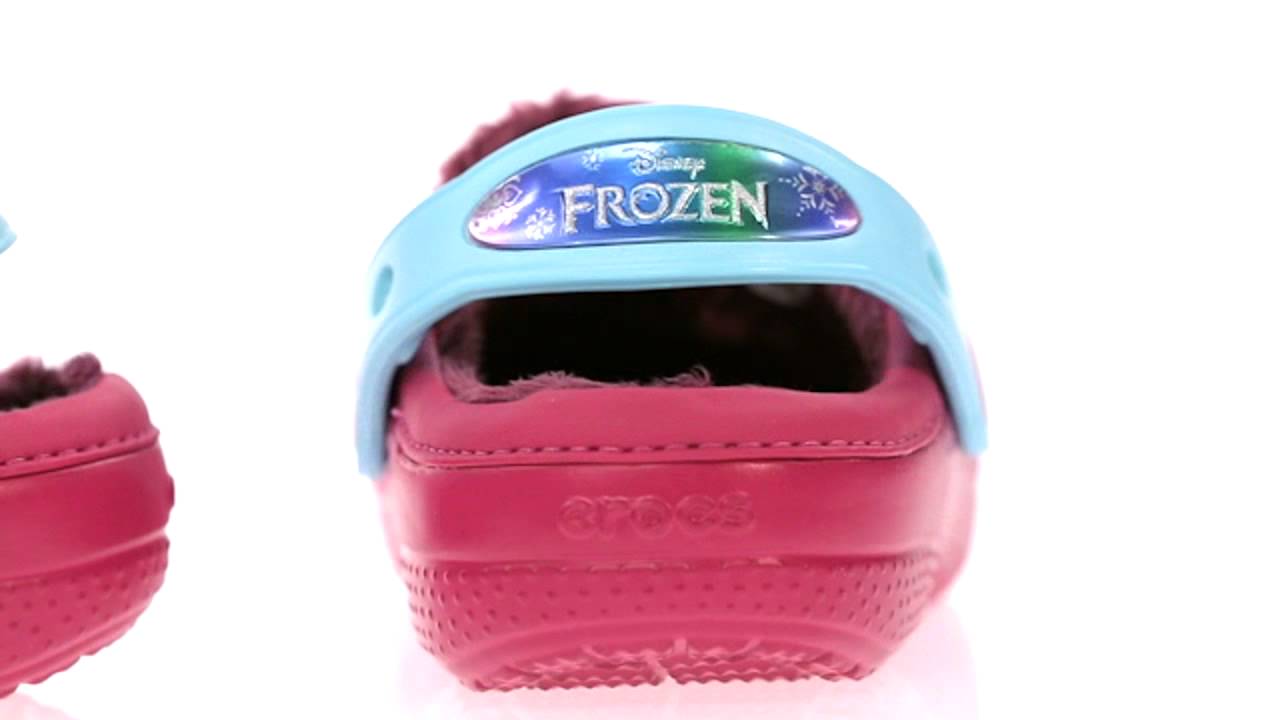 Detail Frozen Crocs With Fur Nomer 46