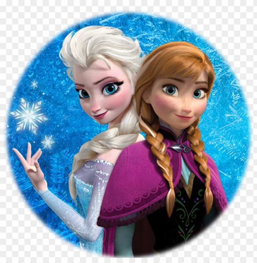 Detail Frozen Elsa And Anna Png Nomer 11