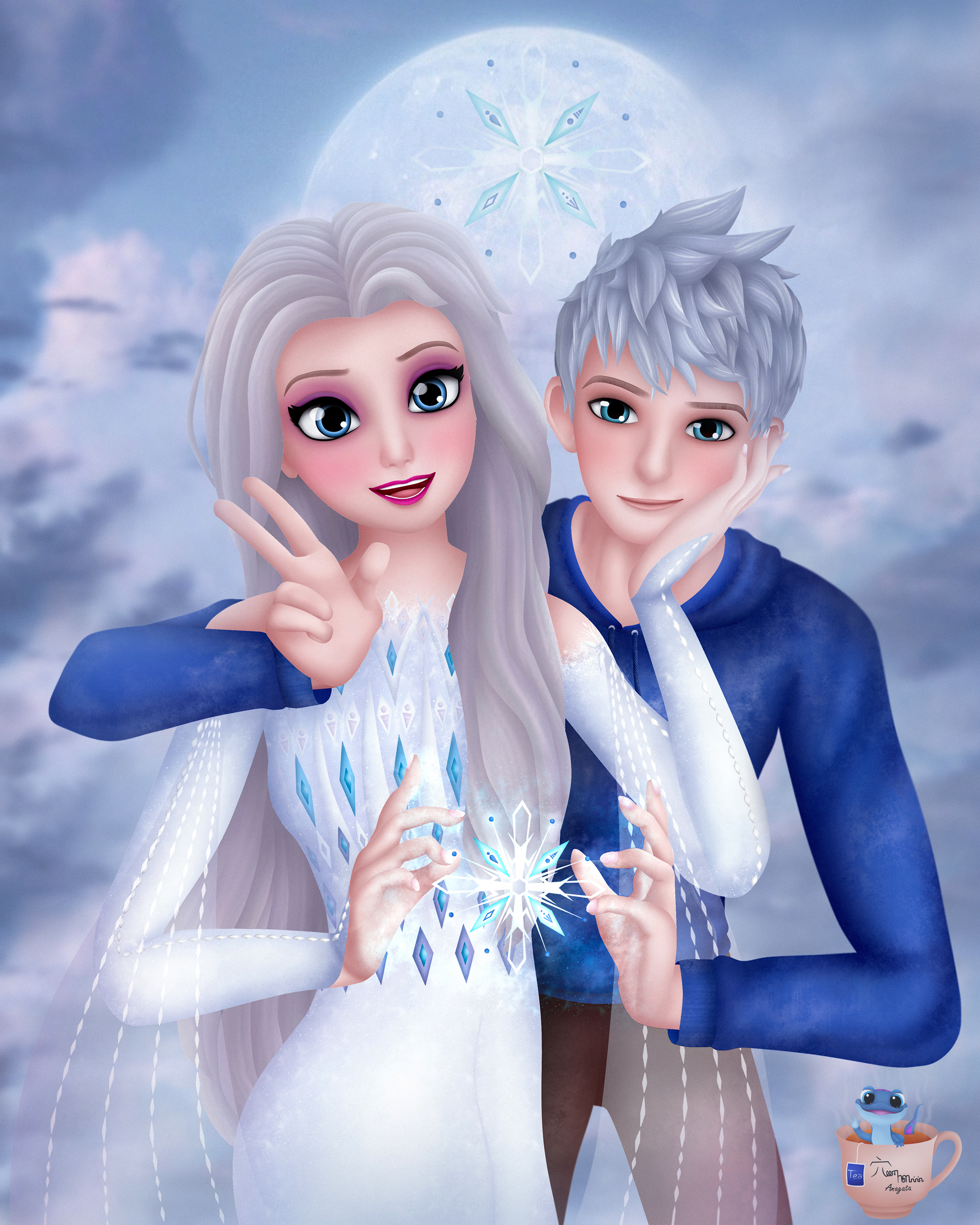 Detail Frozen Elsa And Jack Nomer 31