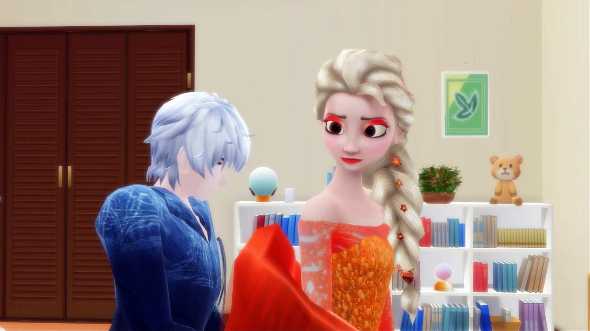 Detail Frozen Elsa And Jack Nomer 55