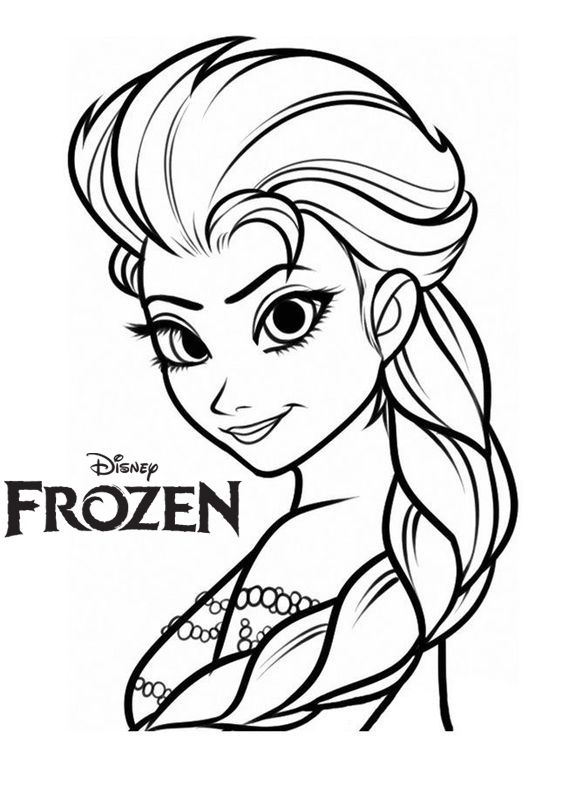 Detail Frozen Hitam Putih Nomer 23