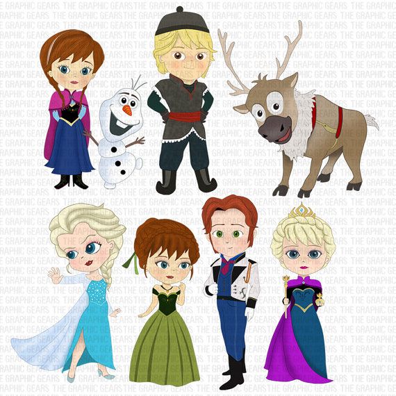 Detail Frozen Movie Clipart Nomer 2