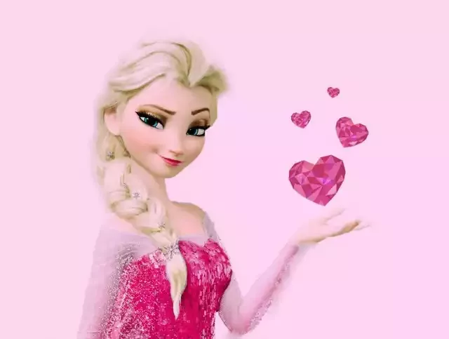 Detail Frozen Pink Background Nomer 11