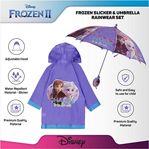 Detail Frozen Umbrella And Raincoat Nomer 12
