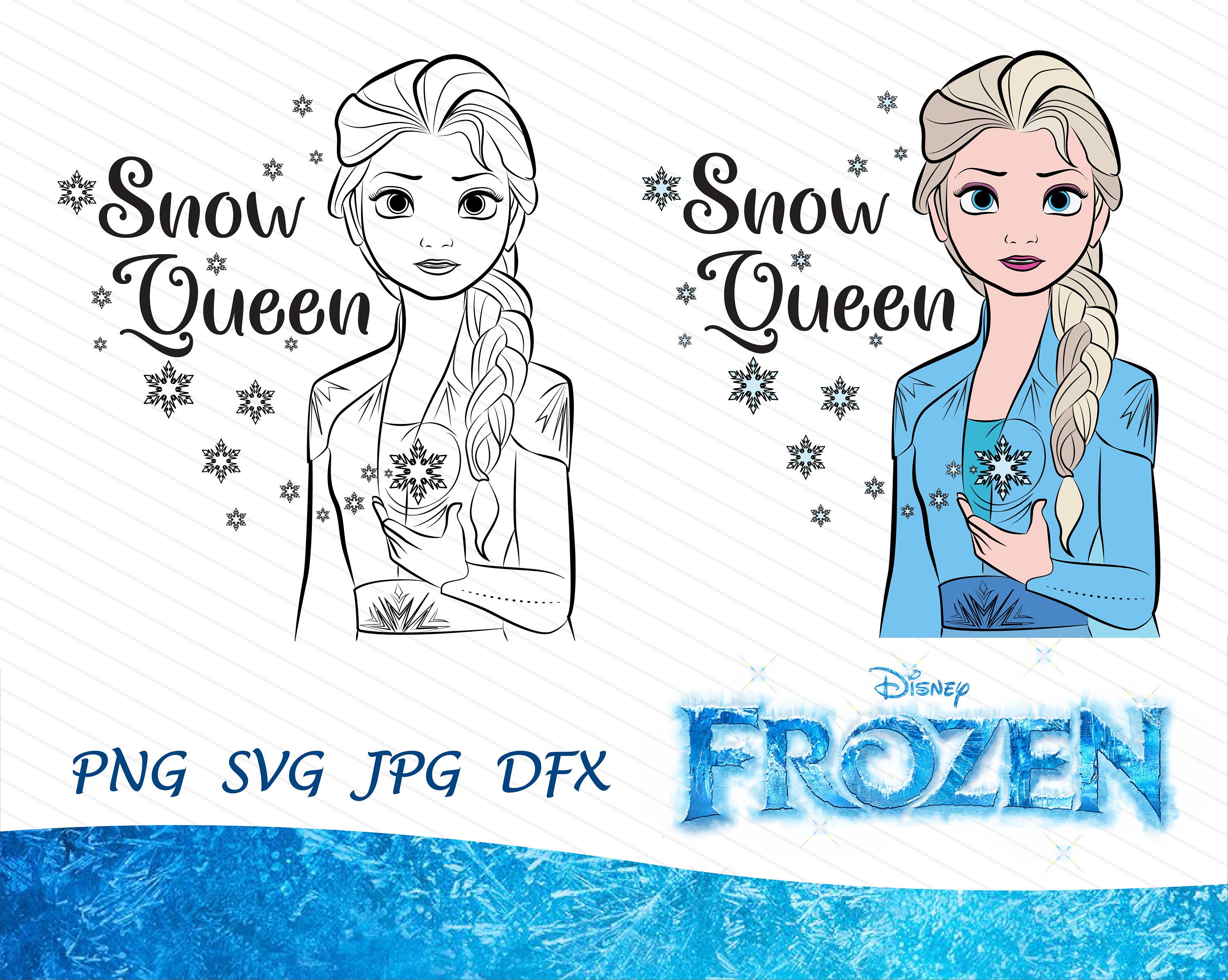 Detail Frozen Vector Png Nomer 32