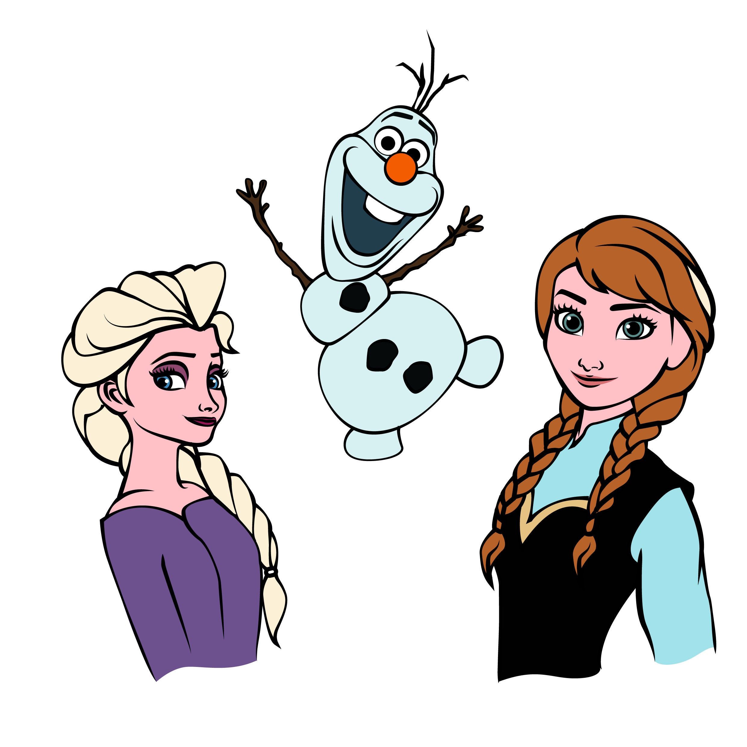 Detail Frozen Vector Png Nomer 47