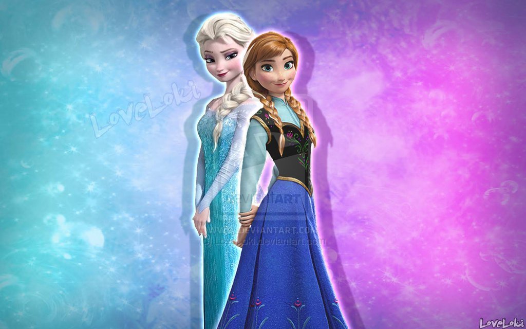 Detail Frozen Wallpaper Anna And Elsa Nomer 21