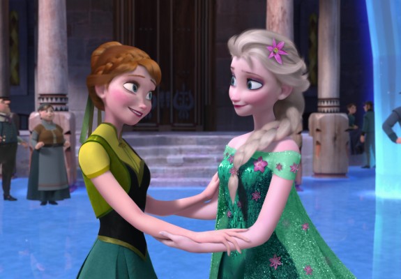 Detail Frozen Wallpaper Anna And Elsa Nomer 43