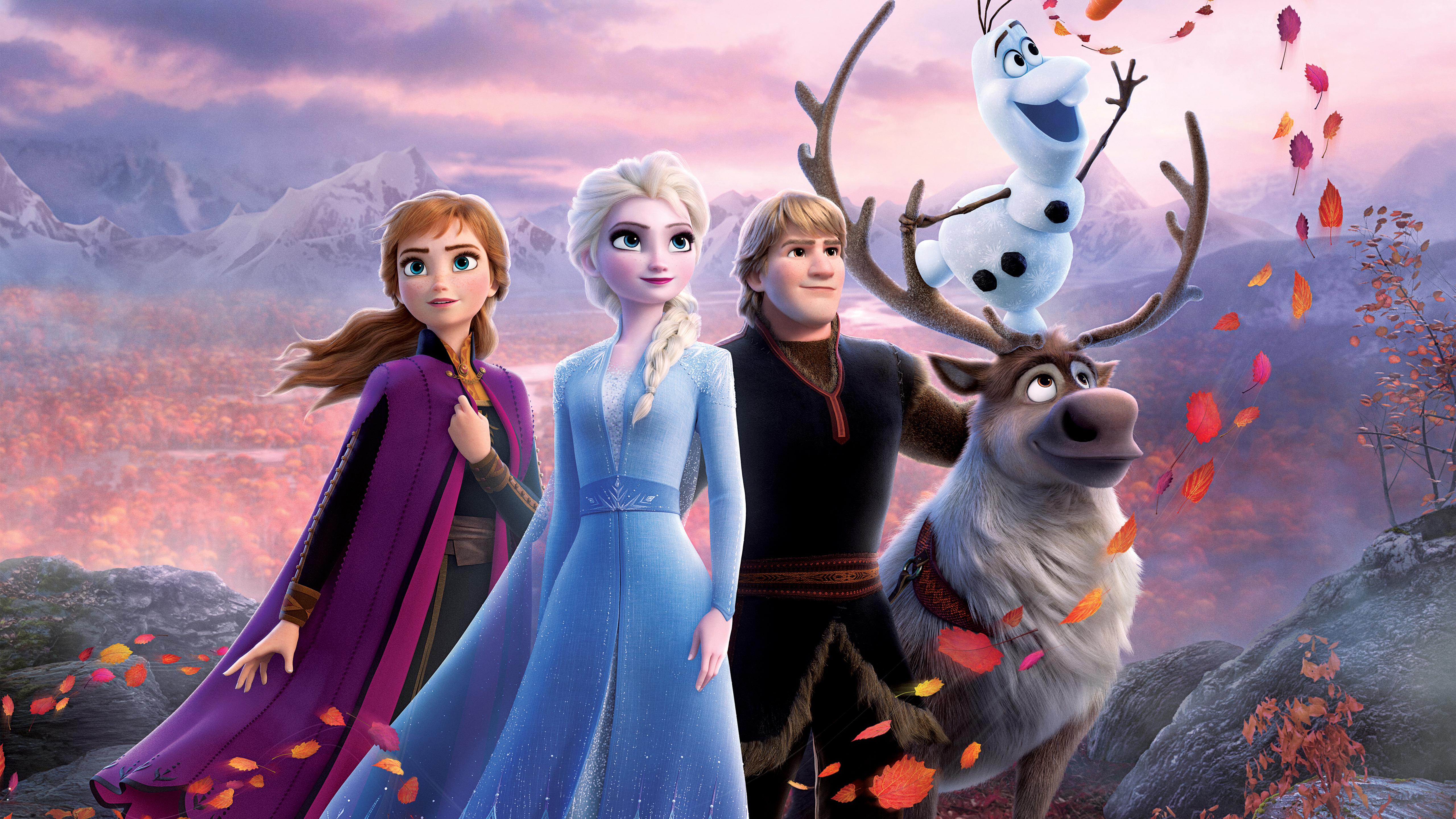 Download Frozen Wallpaper Anna And Elsa Nomer 7