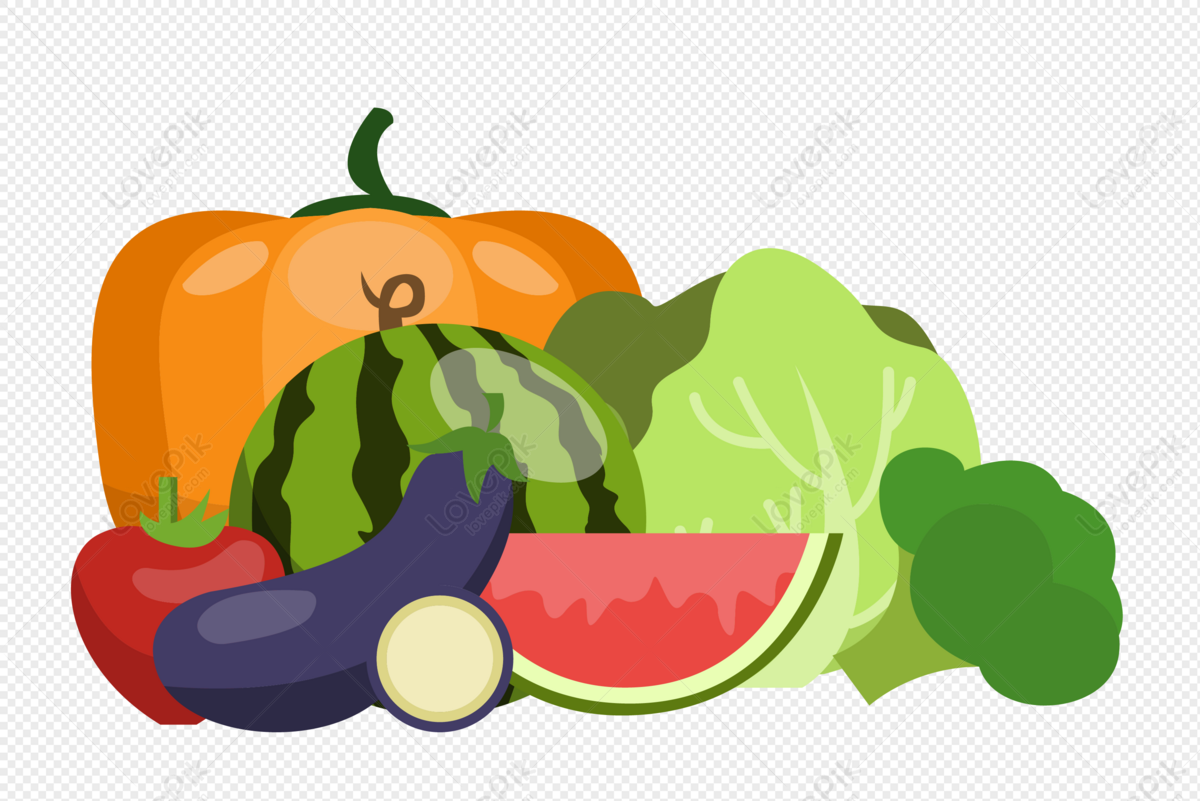 Detail Fruit And Vegetables Png Nomer 17