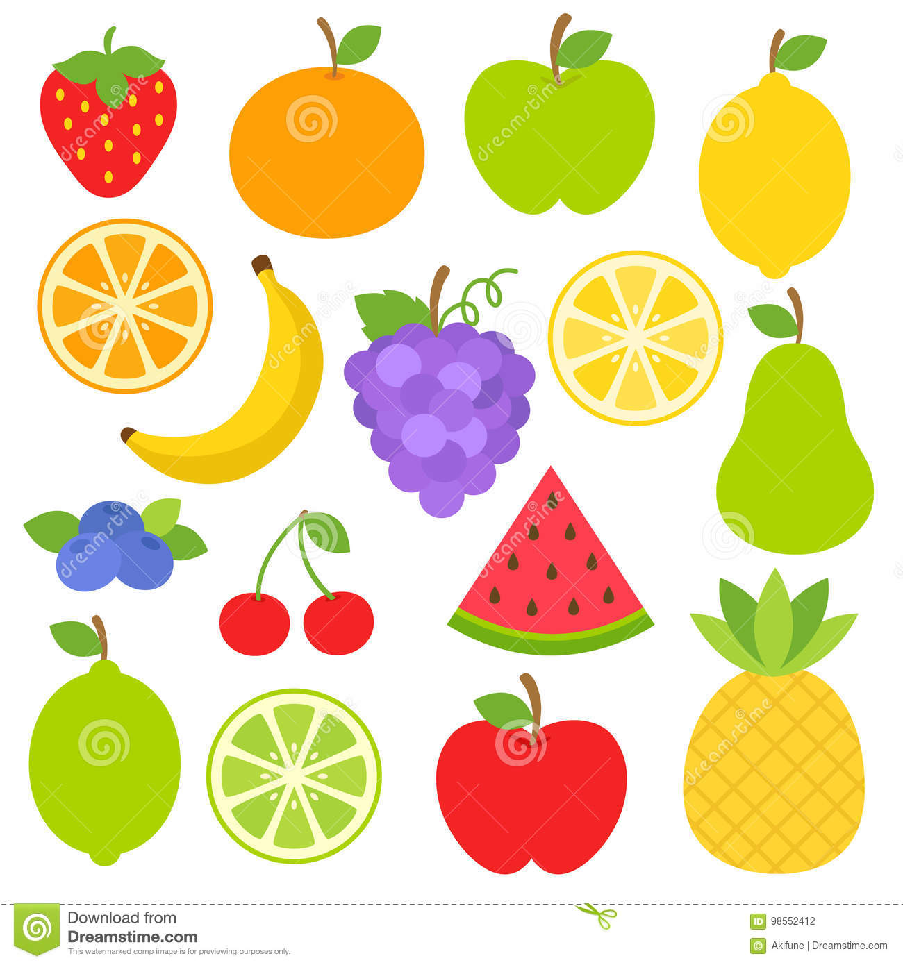 Detail Fruits Clip Art Nomer 32