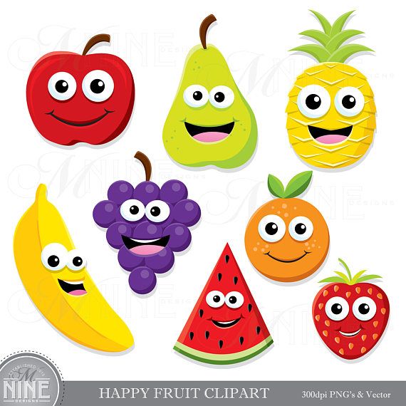 Detail Fruits Clip Art Nomer 6