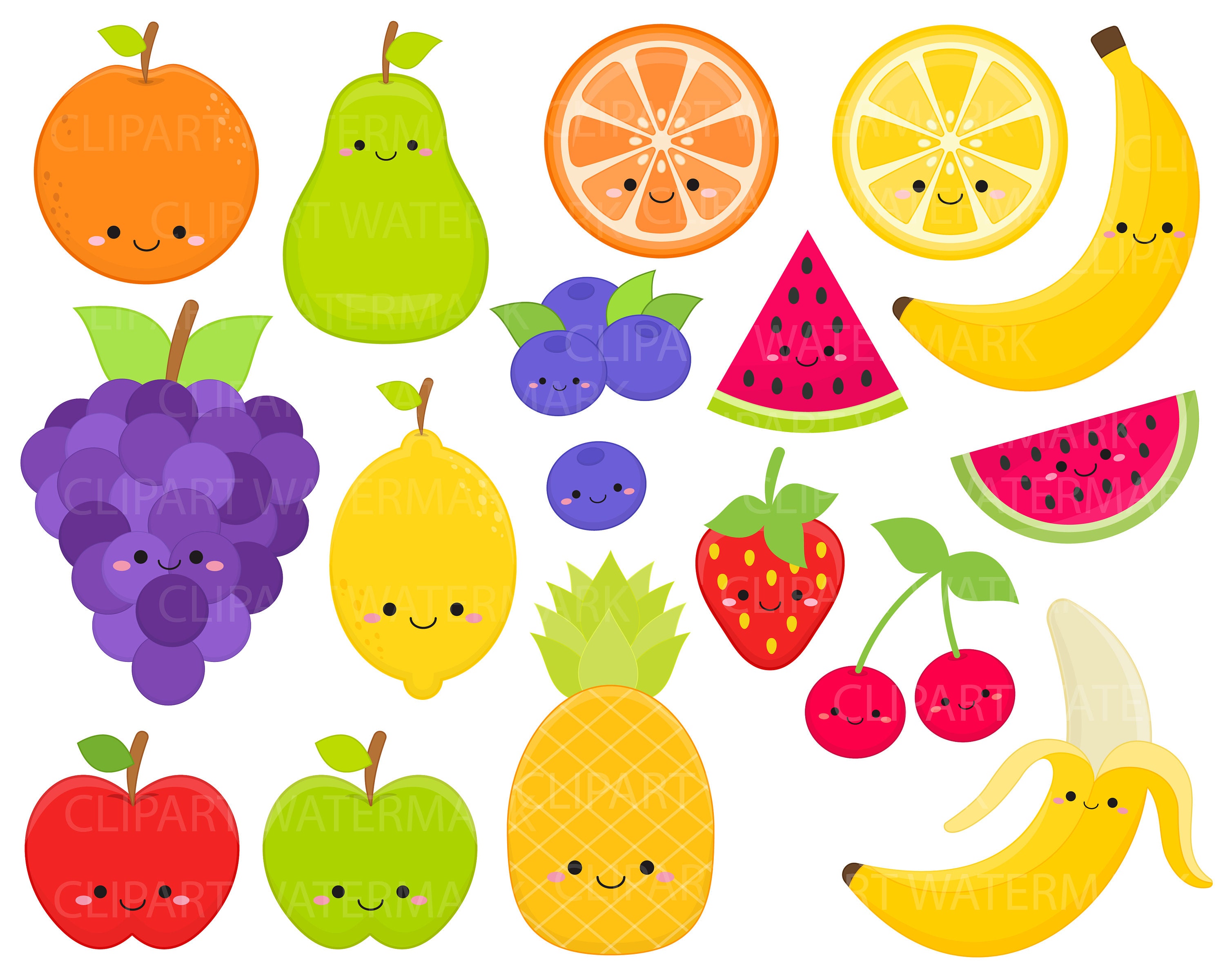 Detail Fruits Clipart Nomer 16