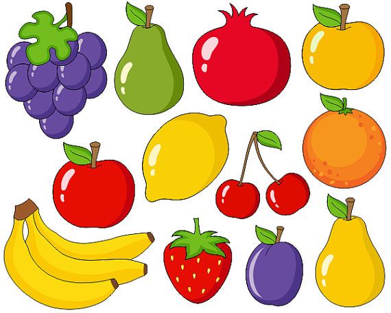 Detail Fruits Clipart Nomer 9