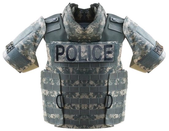 Detail Full Bulletproof Vest Nomer 8