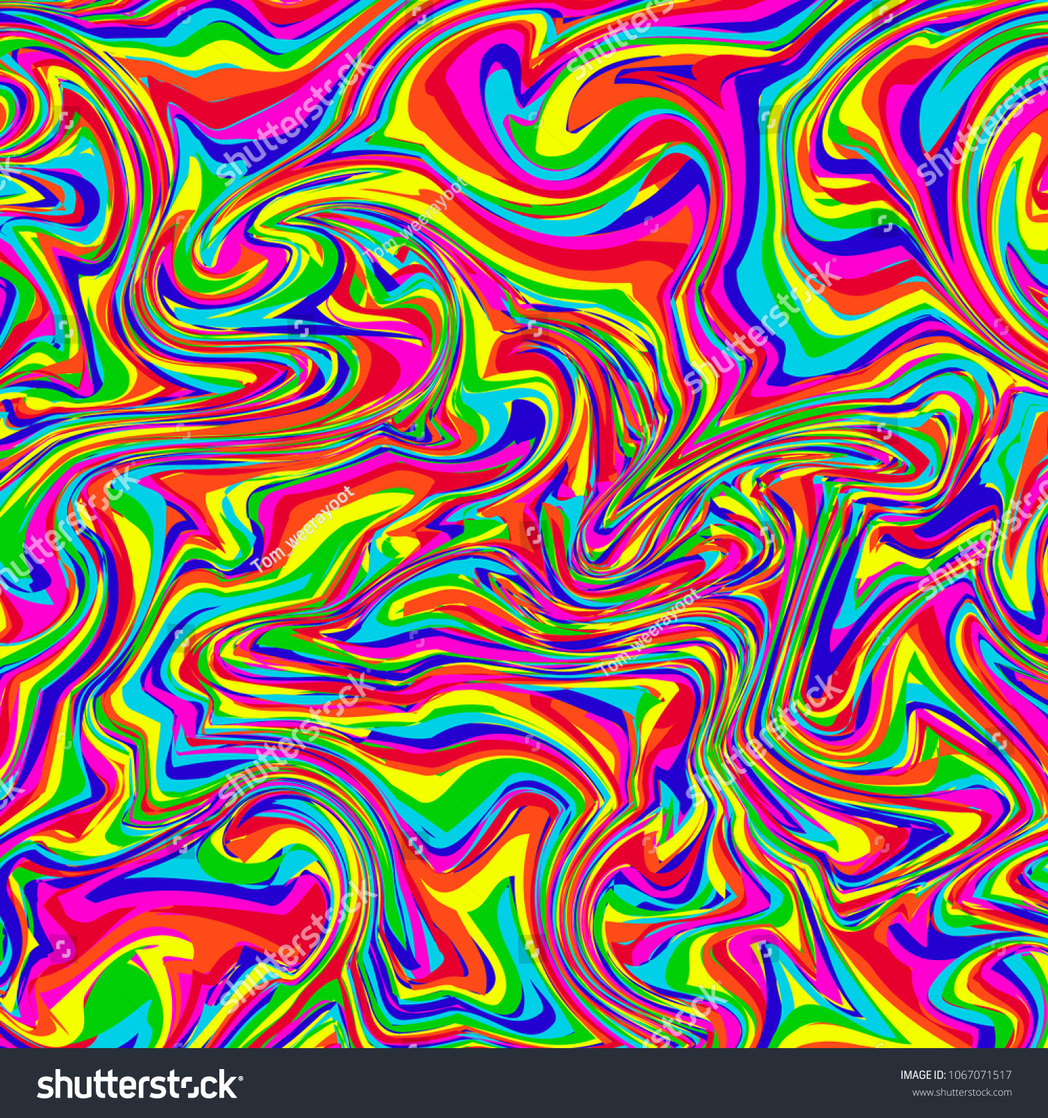 Detail Full Color Abstract Nomer 42