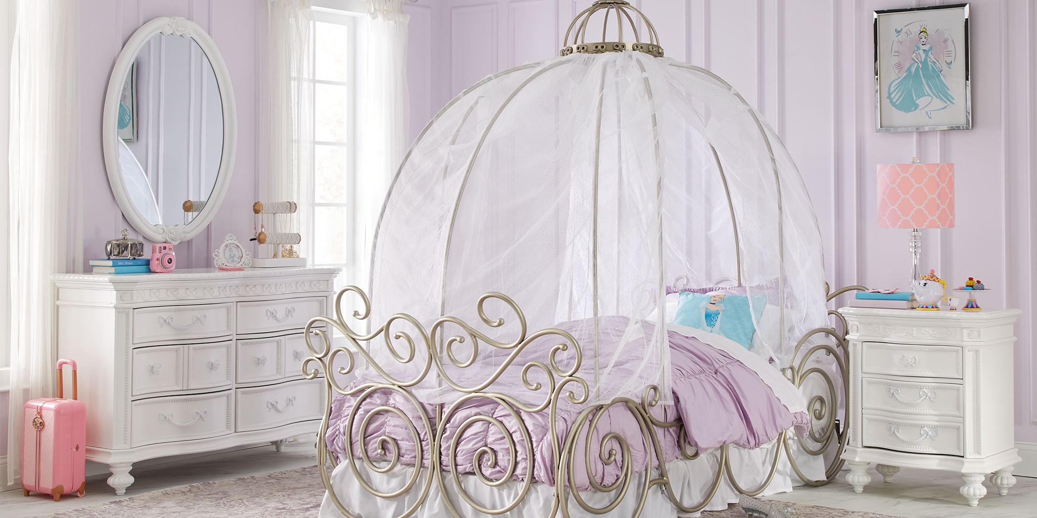 Detail Full Size Cinderella Carriage Bed Nomer 28