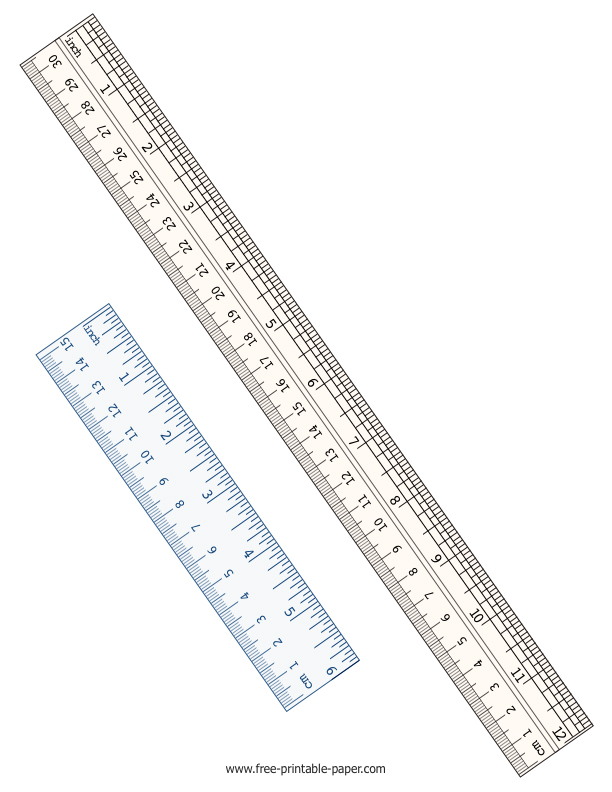 Detail Full Size Ruler Nomer 36