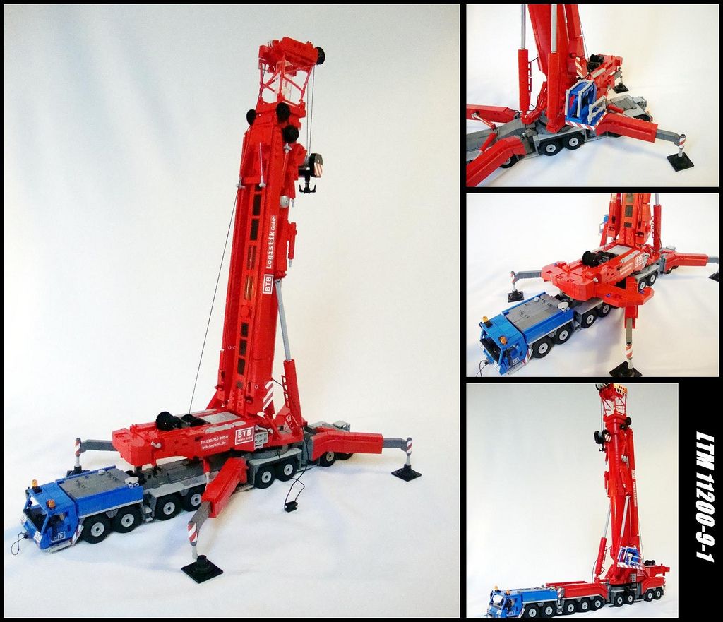 Detail Lego Technic Kran Liebherr Nomer 10