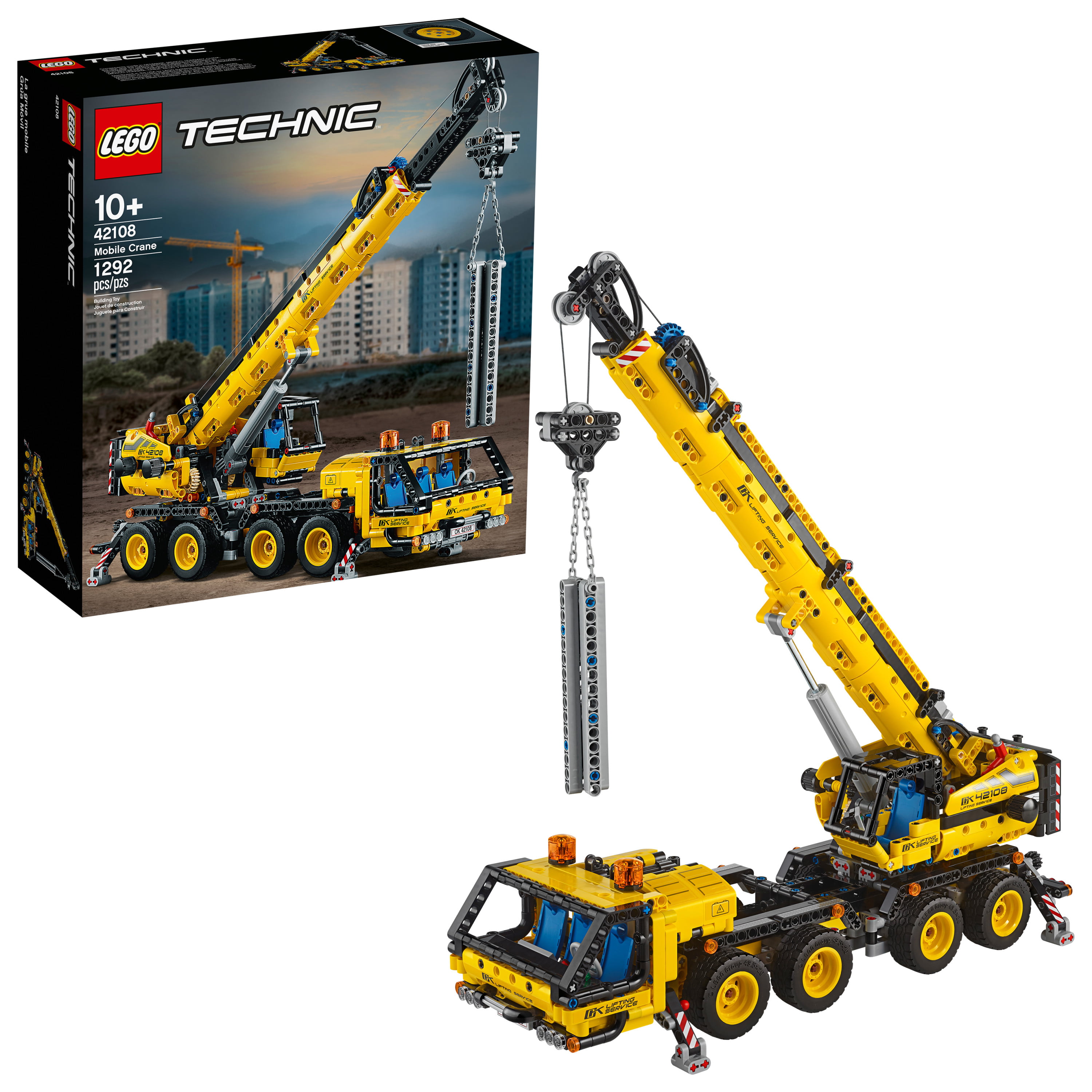 Detail Lego Technic Kran Liebherr Nomer 4