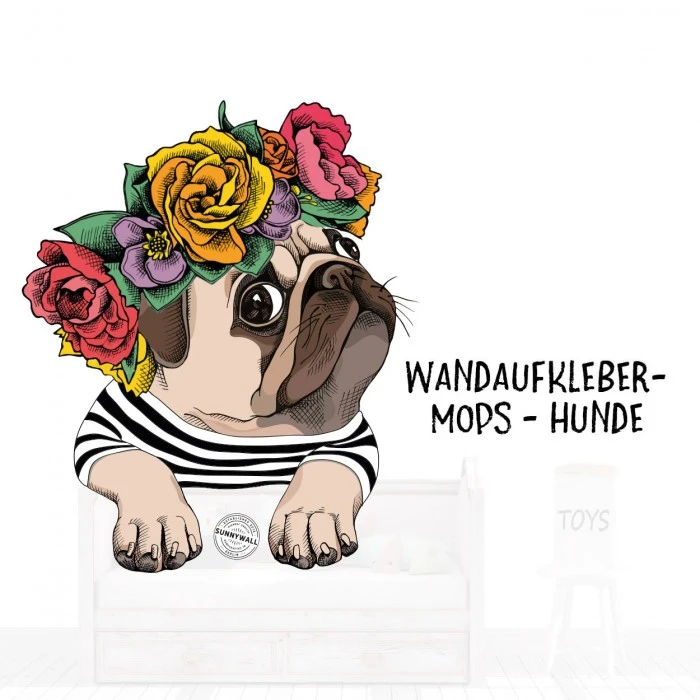 Detail Mops Vom Blumenregen Nomer 8