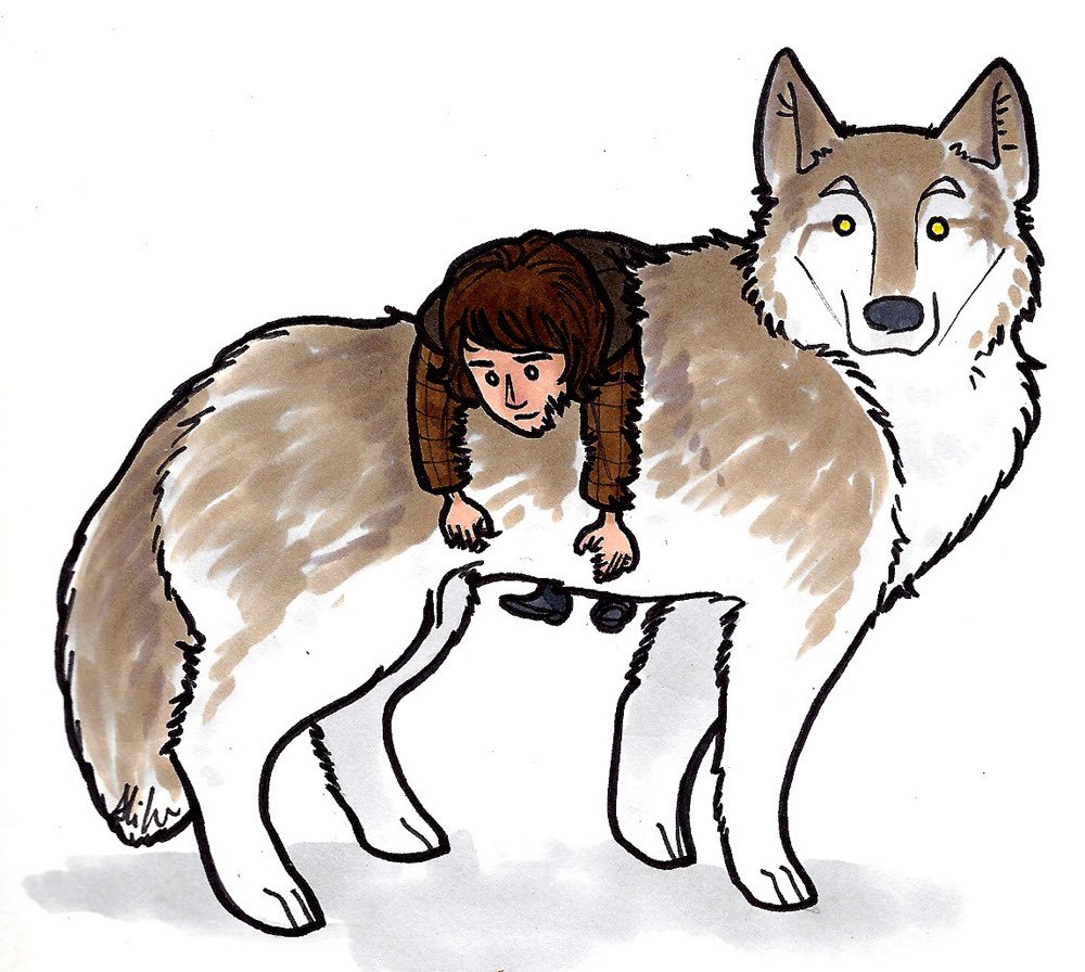 Detail Bran Stark Wolf Nomer 11