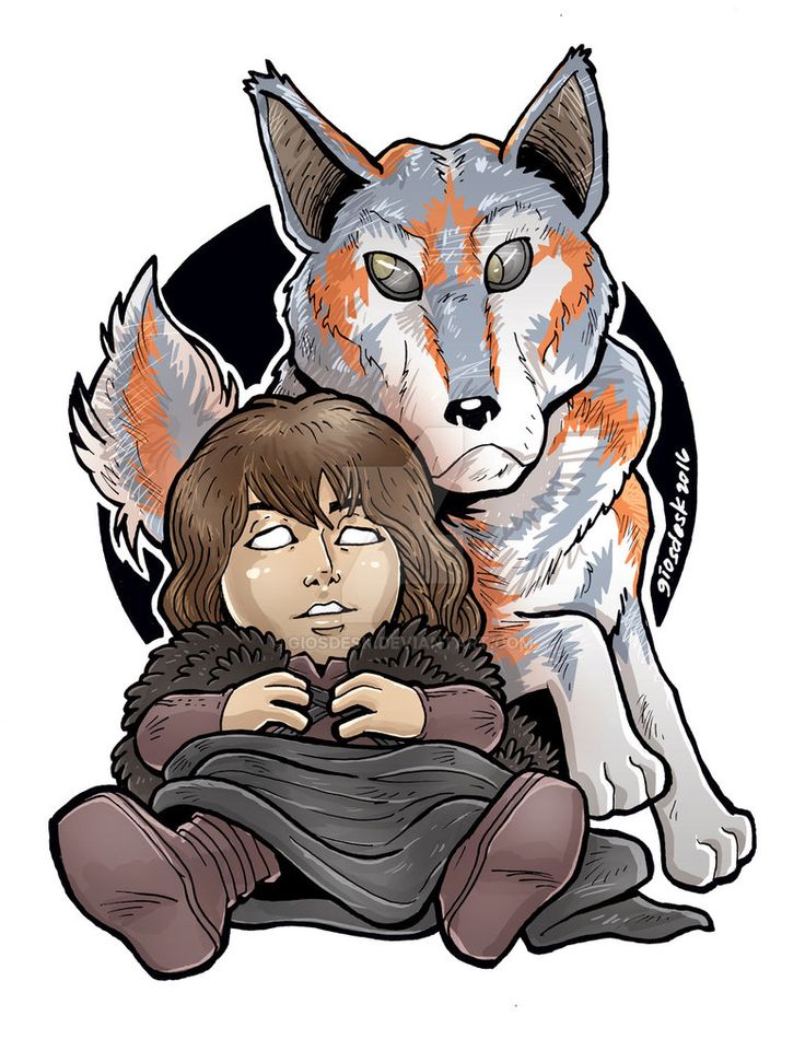 Bran Stark Wolf - KibrisPDR