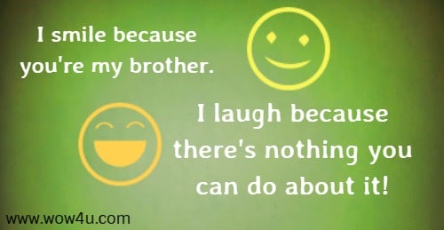 Detail Funny Brother Quotes Nomer 34