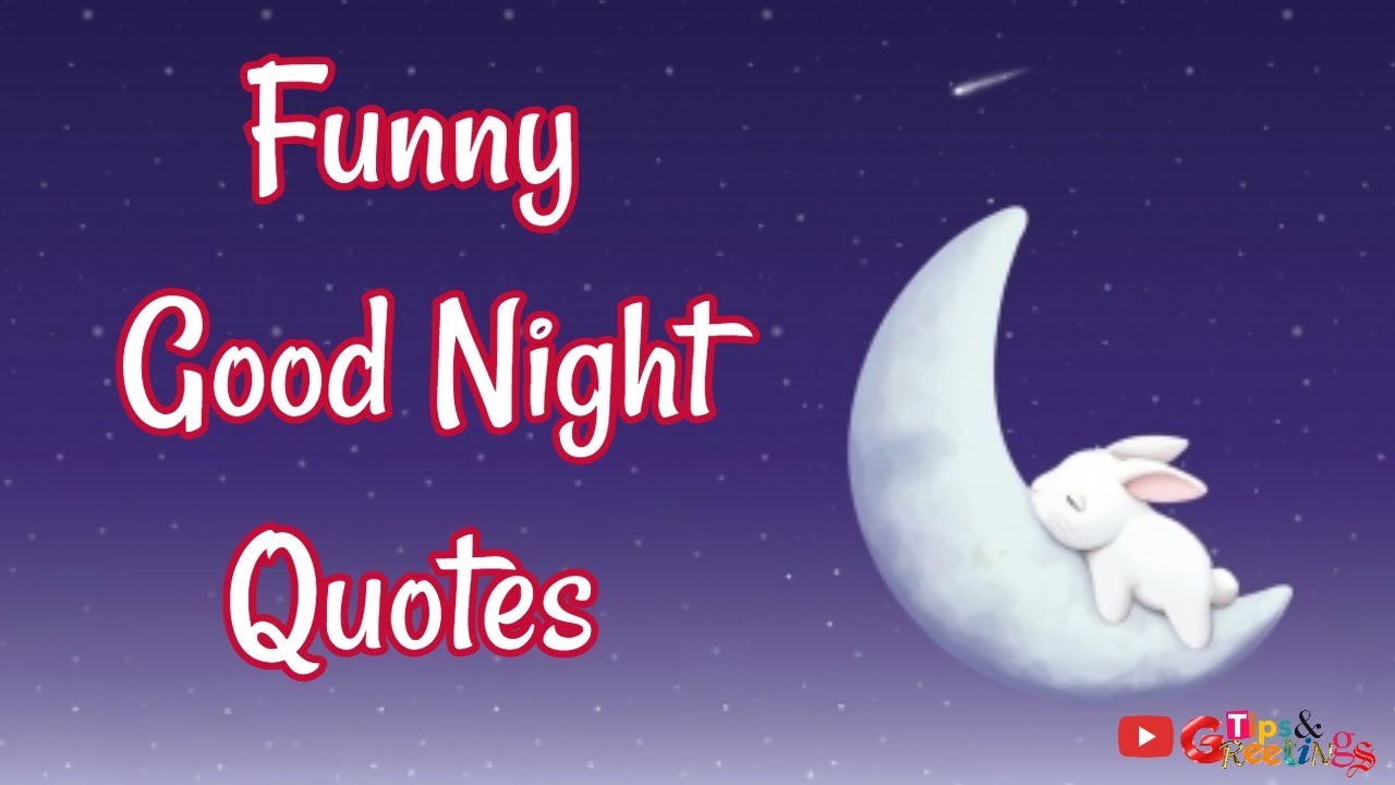 Detail Funny Good Night Quotes Nomer 20