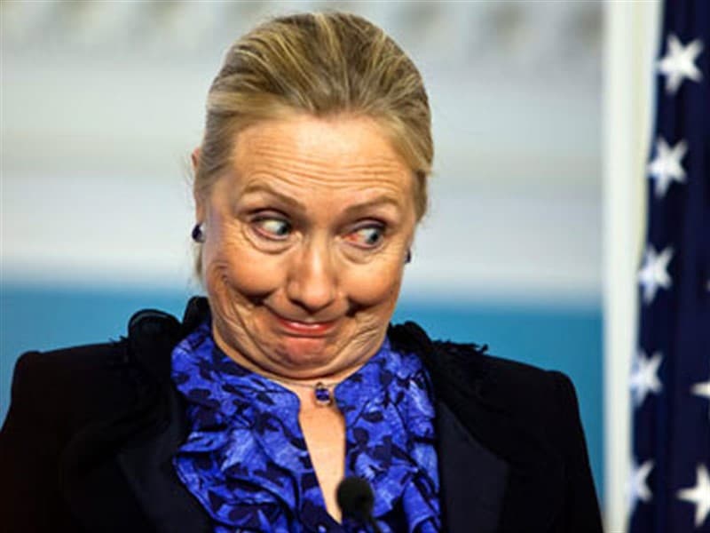 Detail Funny Hillary Clinton Pictures Nomer 47