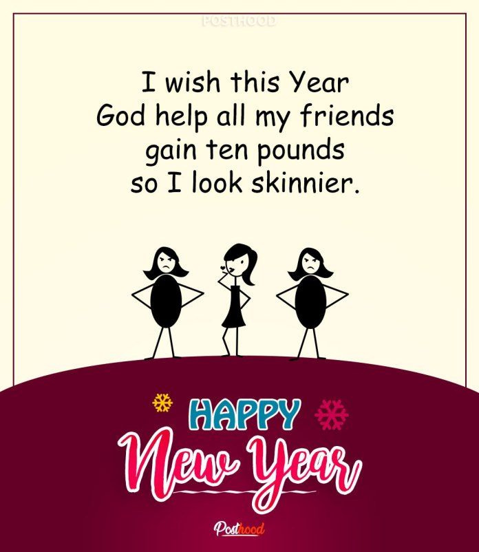 Detail Funny New Year Quotes For Friends Nomer 16