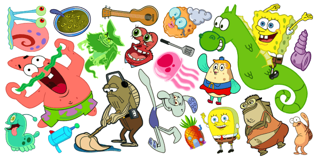 Detail Funny Pictures Of Spongebob Characters Nomer 15