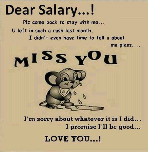 Funny Quotes About Salary - KibrisPDR