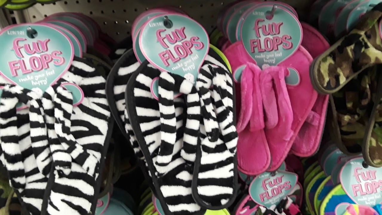 Detail Fur Flops Dollar Tree Nomer 2