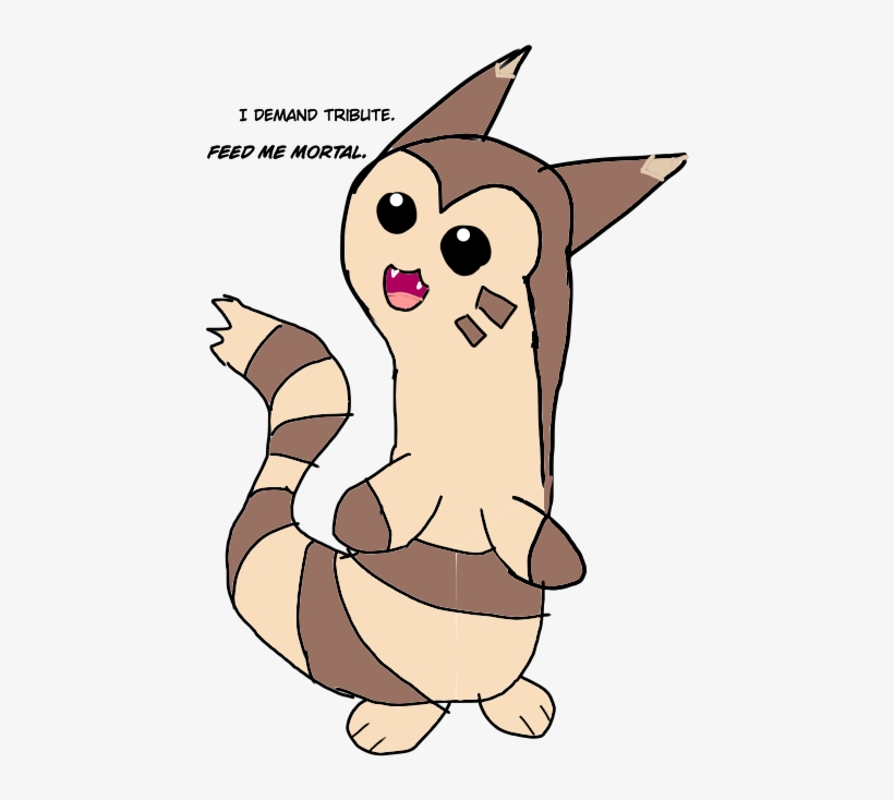 Detail Furret Transparent Nomer 17