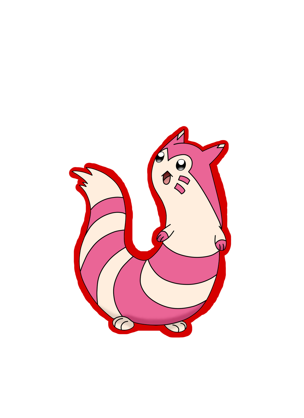 Detail Furret Transparent Nomer 22