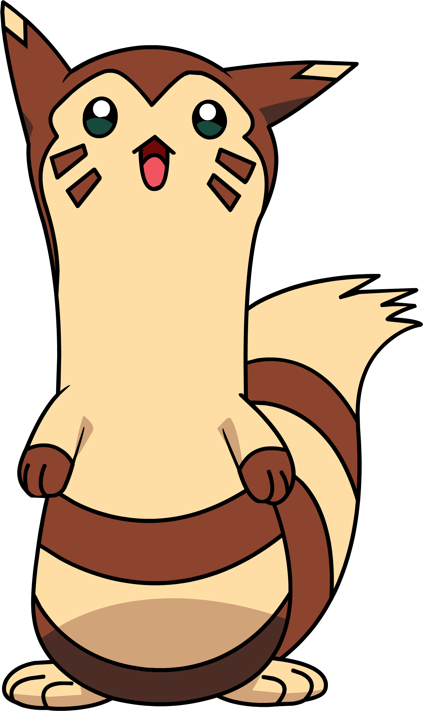 Detail Furret Transparent Nomer 7