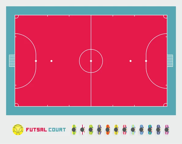 Detail Futsal Background Vector Nomer 44