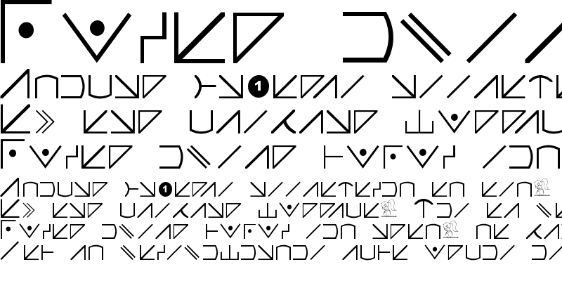 Detail Futurama Alien Language Font Nomer 17