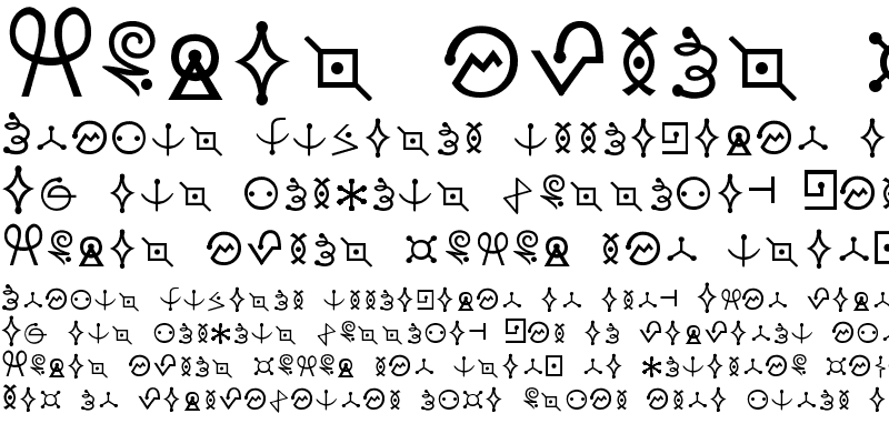 Detail Futurama Alien Language Font Nomer 3