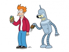 Futurama Bender And Fry - KibrisPDR