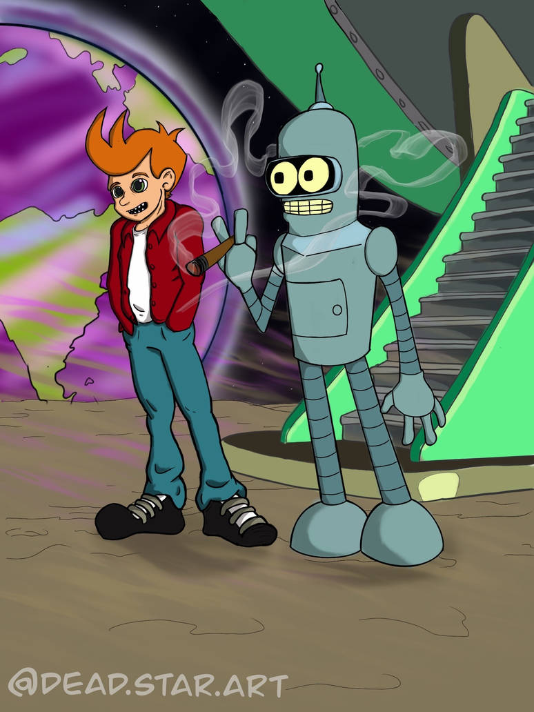 Detail Futurama Bender And Fry Nomer 22