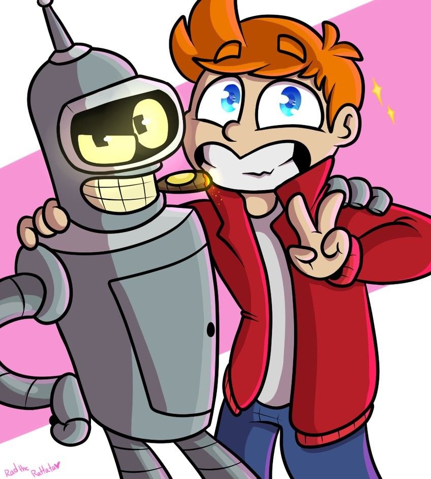 Detail Futurama Bender And Fry Nomer 54