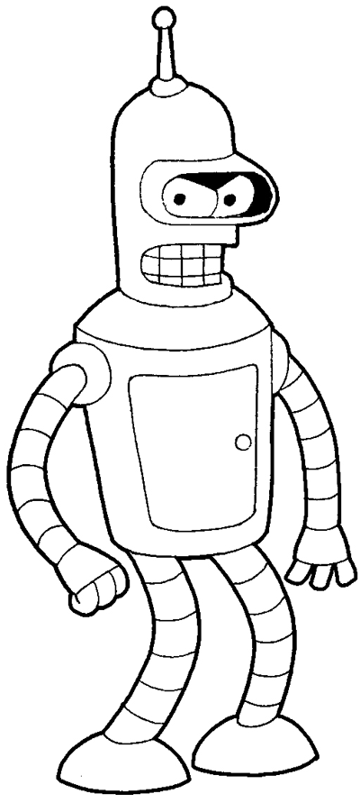 Detail Futurama Drawings Nomer 13