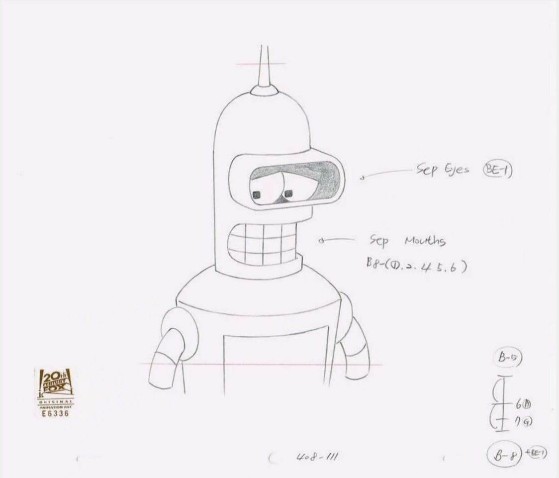 Detail Futurama Drawings Nomer 21