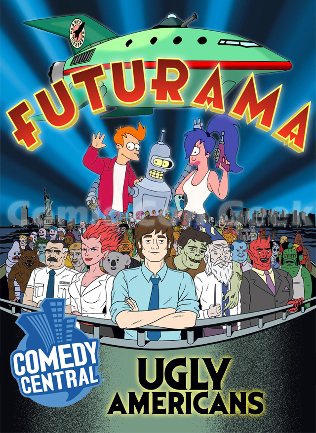 Detail Futurama Merchandise Comedy Central Nomer 15