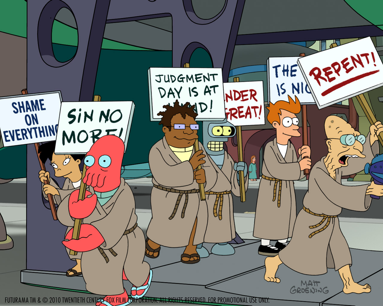 Detail Futurama Merchandise Comedy Central Nomer 23