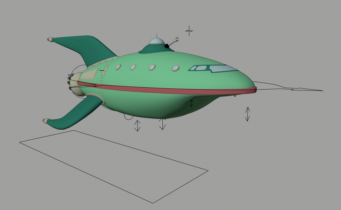 Detail Futurama Ship Nomer 16